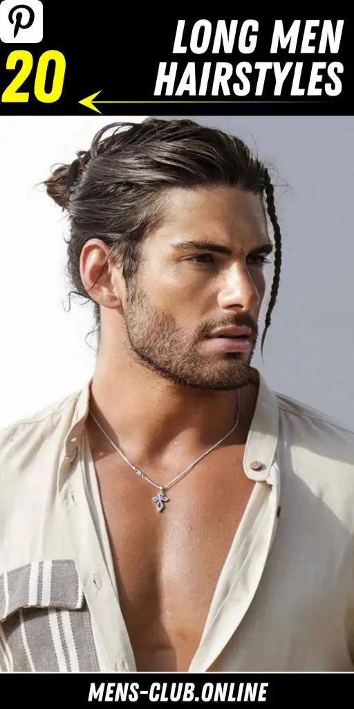 Long Hairstyles for Men to This Summer - Wavy or Messy: Straight and Curly Hair for Medium Long