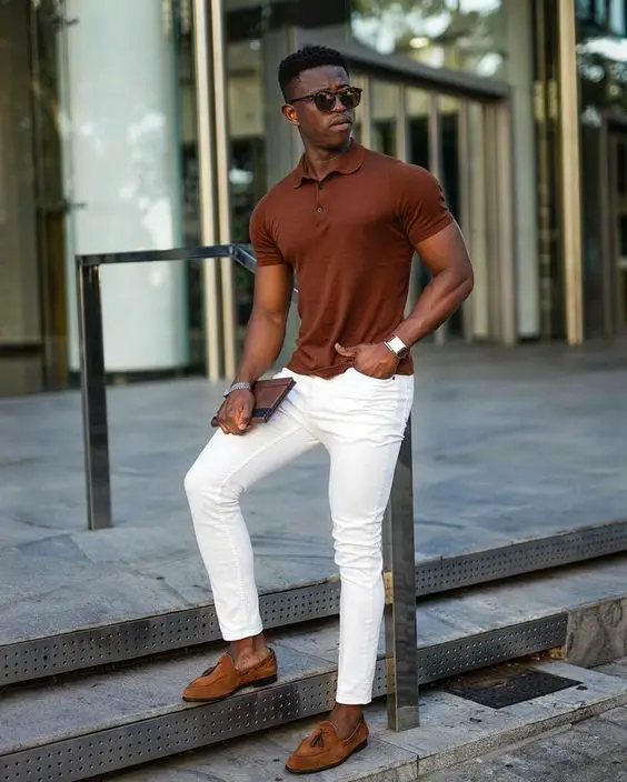 Smart Casual Cool: Men's Summer 2023 Polo Outfits for Fashionable and Relaxed Looks