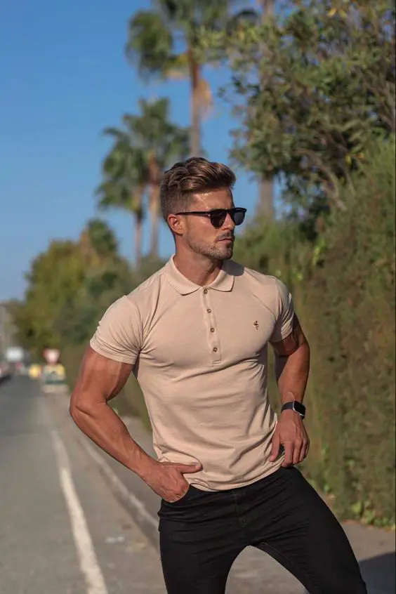 Smart Casual Cool: Men's Summer 2023 Polo Outfits for Fashionable and Relaxed Looks