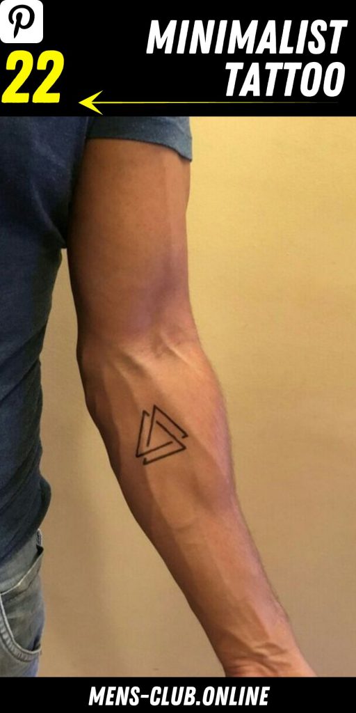 Minimalist Tattoo Ideas for Men: Embracing Simplicity and Style - Geometric Tattoo Ideas for Men