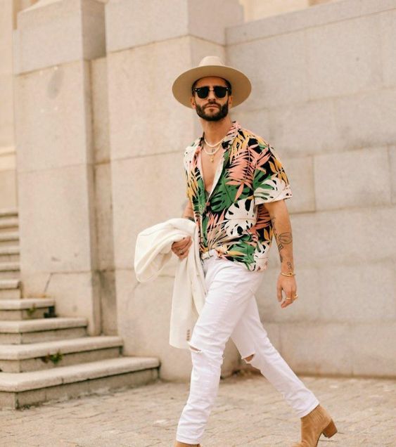Fresh and Trendy Summer Beach Outfits for Men 2023