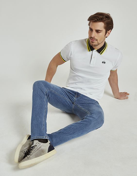 Smart Casual Cool: Men's Summer 2023 Polo Outfits for Fashionable and Relaxed Looks