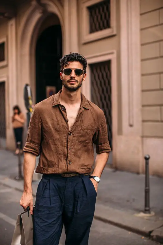 Men's Summer Overshirt 24 Ideas: Stay Stylish and Comfortable