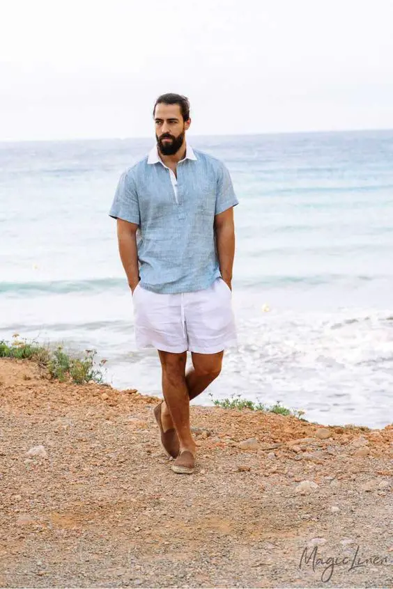 Smart Casual Cool: Men's Summer 2023 Polo Outfits for Fashionable and Relaxed Looks