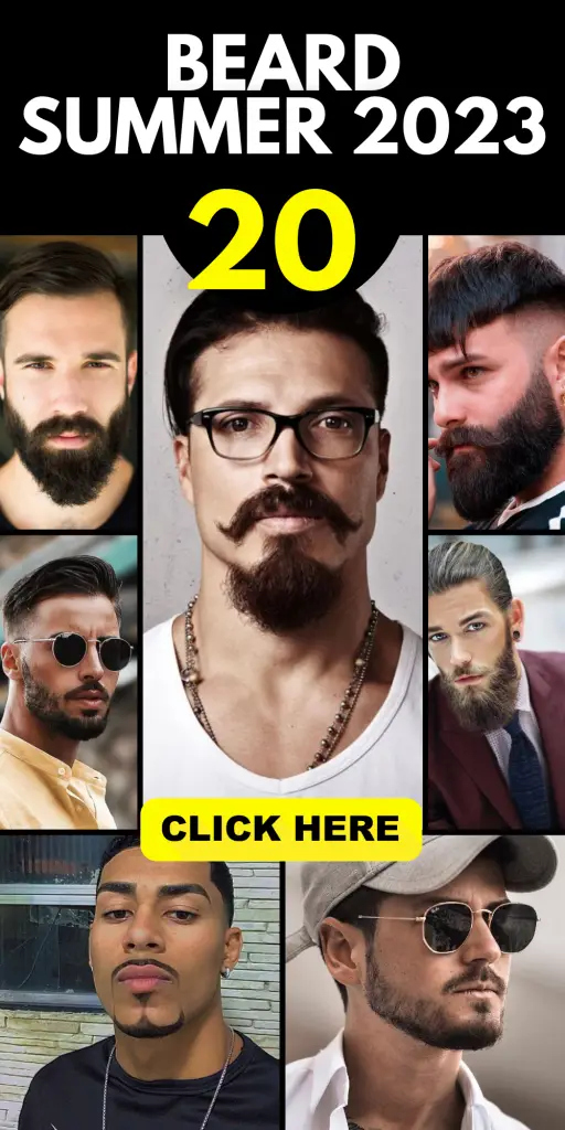 Beard Summer 2023: Explore trendy styles for men, from bald to ducktail, with great beard ideas.
