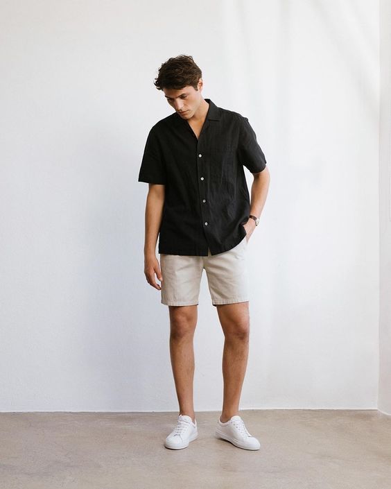 Smart and Casual: Men's Summer Outfits with Shorts