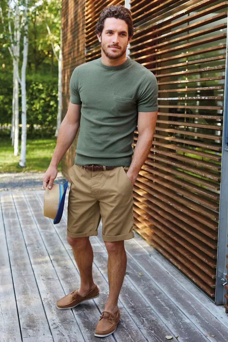 Smart and Casual: Men's Summer Outfits with Shorts