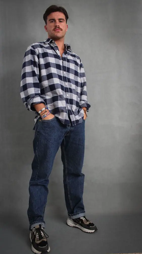 Flannel and jeans for men: The perfect style 18 ideas for all occasions