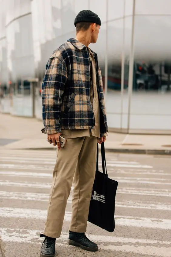 Fall men's outfits 15 ideas: Using flannel to create stylish and comfortable looks