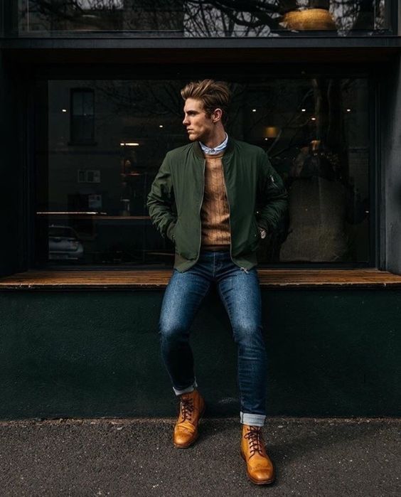 Fall Men's Jeans Outfit 15 Ideas: Elevate Your Style This Season