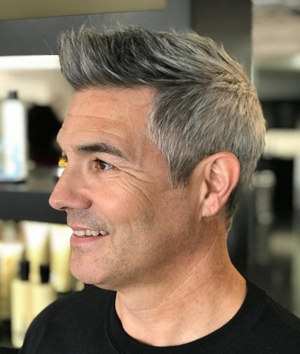 Stylish & Cool Haircuts for Men Over 50 - 15 Ideas: Best Medium to Short Looks with Grey Hair & Beards