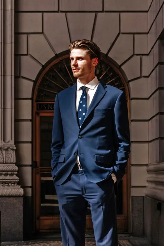 Men Outfit Blue 15 Ideas: Dress to Impress