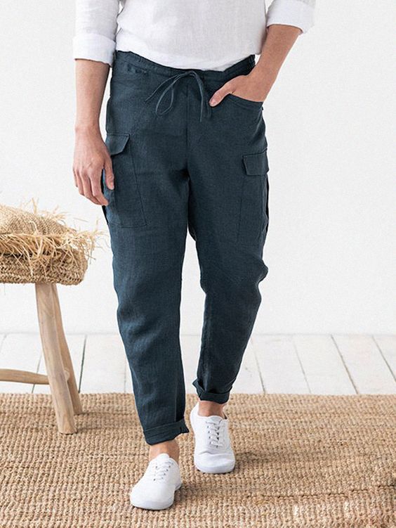 Unveiling the Hottest Trend: Fall 2023 Men's Linen Jeans Collection