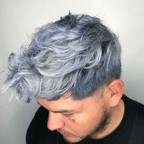 Best Men's Hair Color 18 Ideas for Gray Hair Transformation