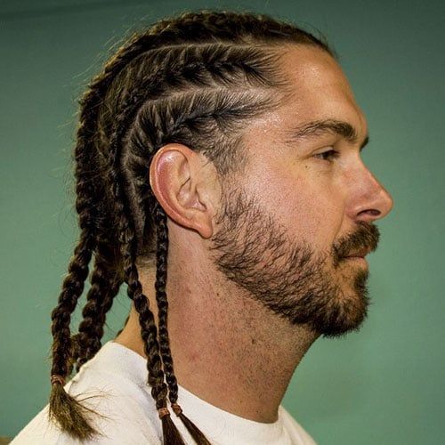 Braids for men's hair 20 ideas: Fashion styles and inspiration