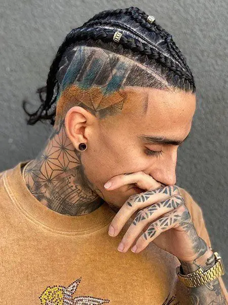 Braids for men's hair 20 ideas: Fashion styles and inspiration