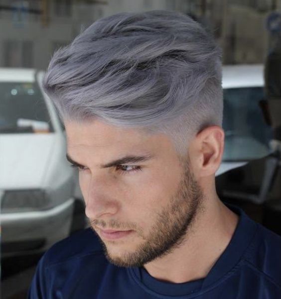 Improving style with gray hair color 18 ideas for men