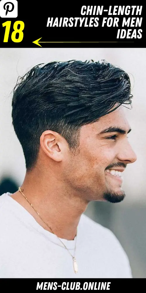 Best Chin-Length Hairstyles for Men 18 Ideas: Trendy and Versatile Options