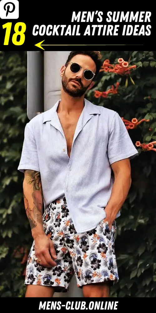 Men's Summer Cocktail Attire 18 Ideas: Dressing with Style and Elegance