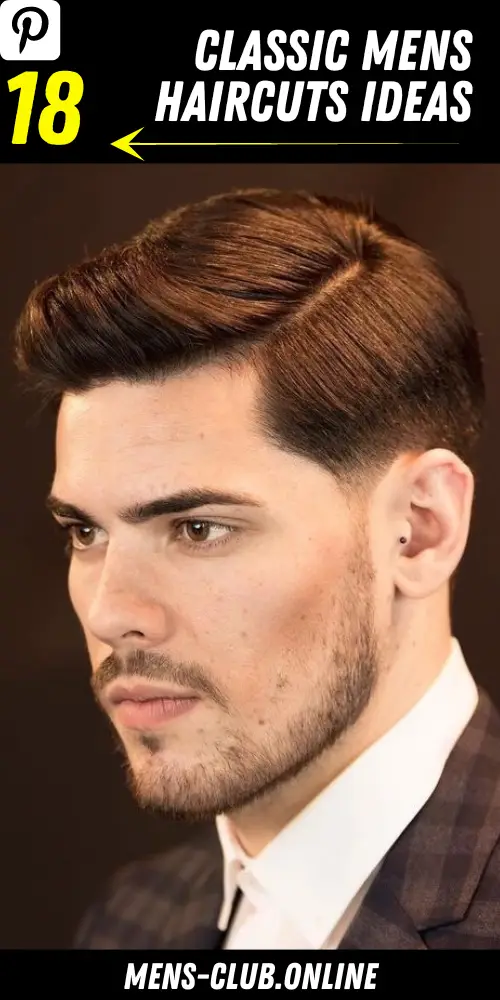 Classic men's haircuts 18 ideas: Elevate your style with timeless looks