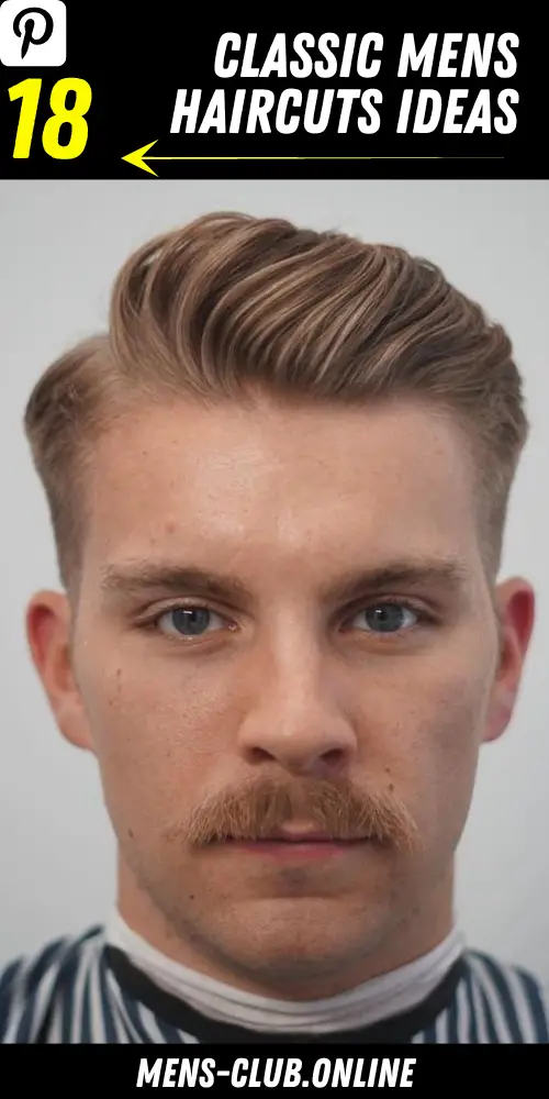 Classic men's haircuts 18 ideas: Elevate your style with timeless looks