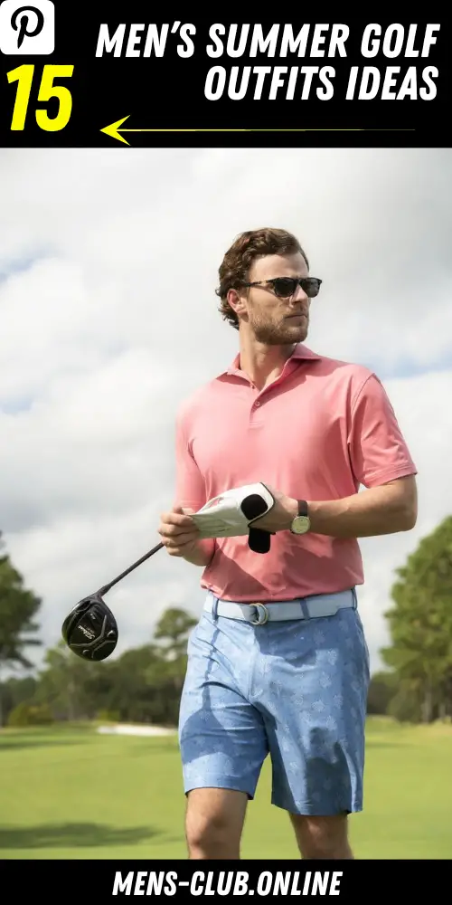 The Ultimate Guide to Stylish Men's Summer Golf Outfits 15 Ideas