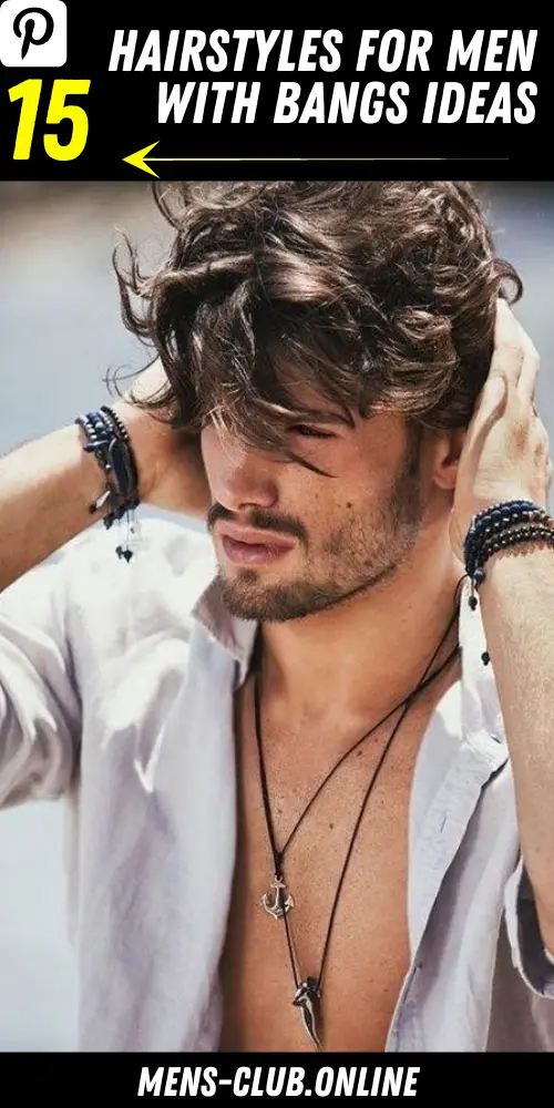 Bangin' Styles: Trendy Hairstyles for Men with Bangs 2023