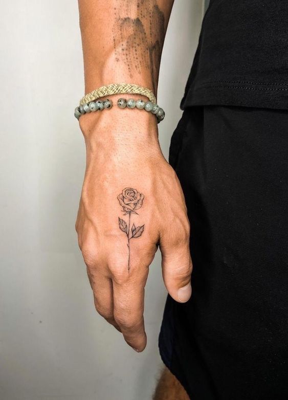 Rose tattoo 20 ideas for men: Unlocking masculine symbolism and timeless elegance