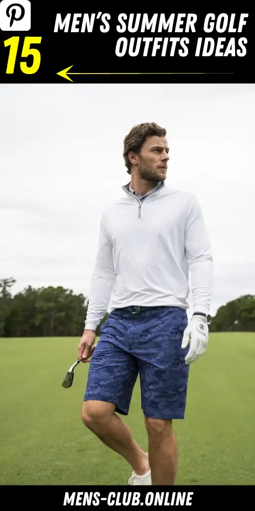 The Ultimate Guide to Stylish Men's Summer Golf Outfits 15 Ideas