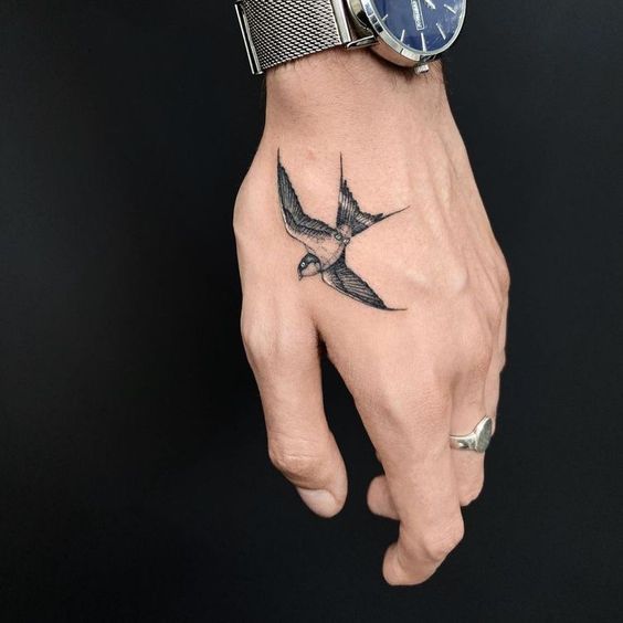 Feathered Ink: The Rise of Bird Tattoos Among Men 2023