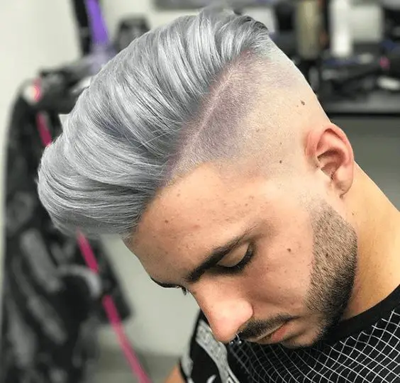 Achieve stunning silver hair color 18 ideas for men