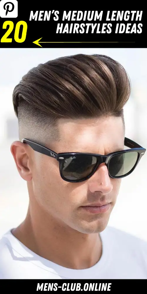 Comprehensive Guide to Men's Medium Length Hairstyles 20 Ideas
