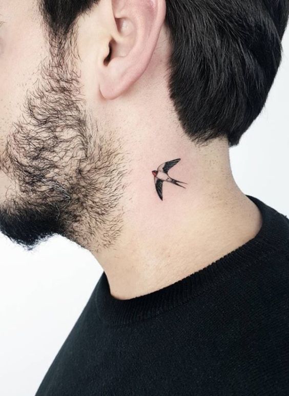 Spectacular men's tattoos behind the ear 16 ideas for a stylish statement