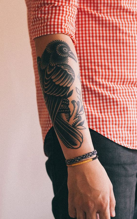 Feathered Ink: The Rise of Bird Tattoos Among Men 2023