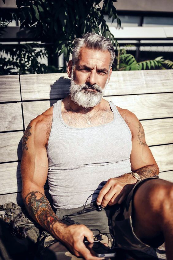 White Beard 18 ideas: Unleash the allure of a silver mustache