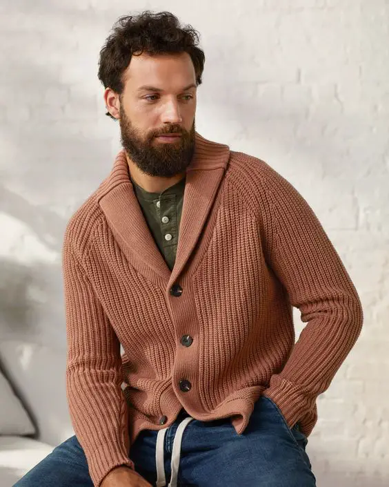 Men's fall cardigans 21 ideas: Enhance your style this season