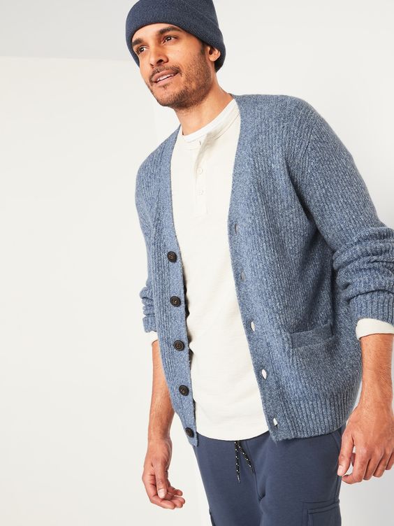 Men's fall cardigans 21 ideas: Enhance your style this season