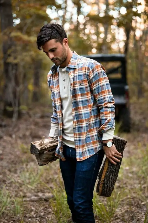Men's fall flannel 21 ideas: The epitome of style and comfort