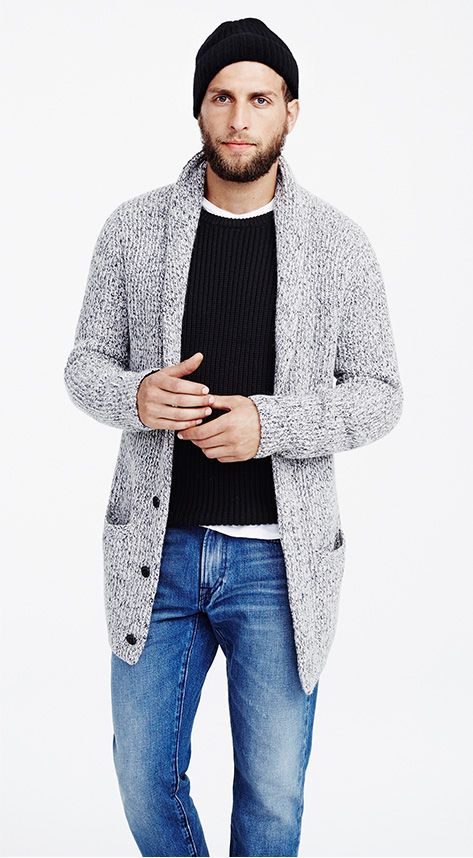 Men's fall cardigans 21 ideas: Enhance your style this season