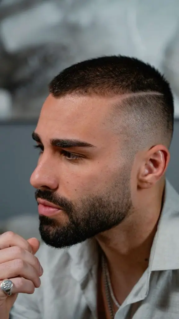 Longer Buzz Cut 18 Ideas for Men: Elevate Your Style Game