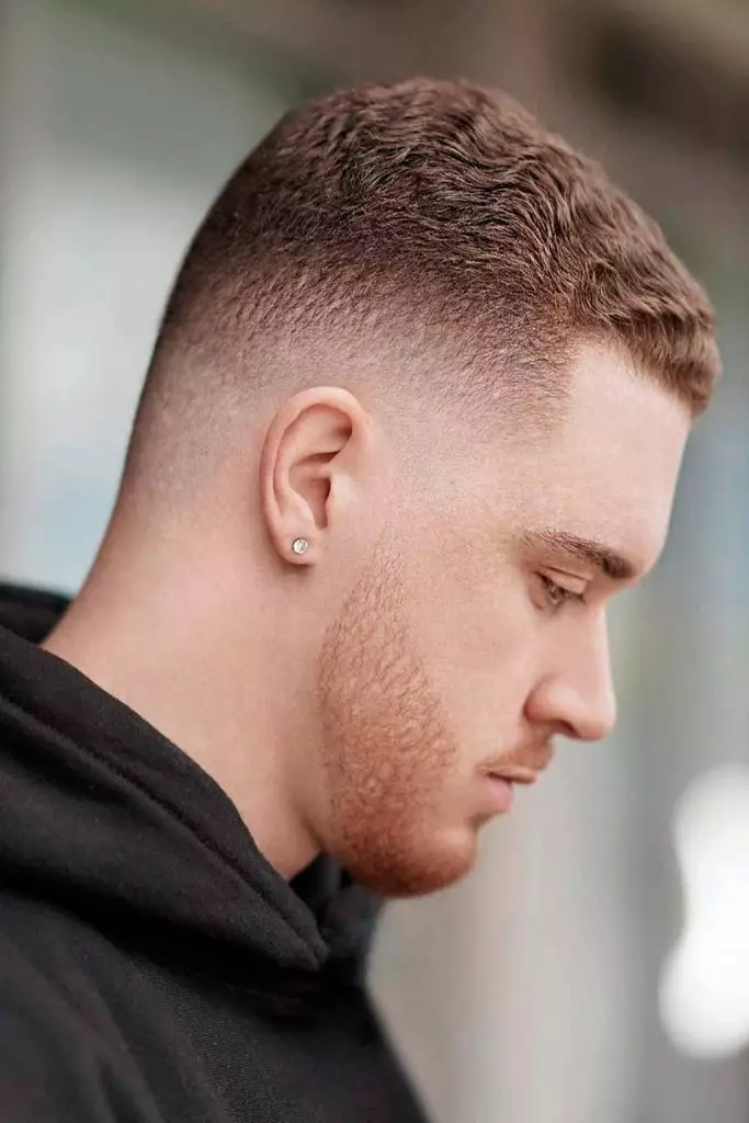 Curly Crew Cut Men 16 Ideas: Trendy Textured Hairstyle