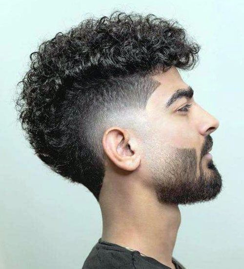 Curly Mohawks for Men 16 ideas: Unleash your bold and stylish side