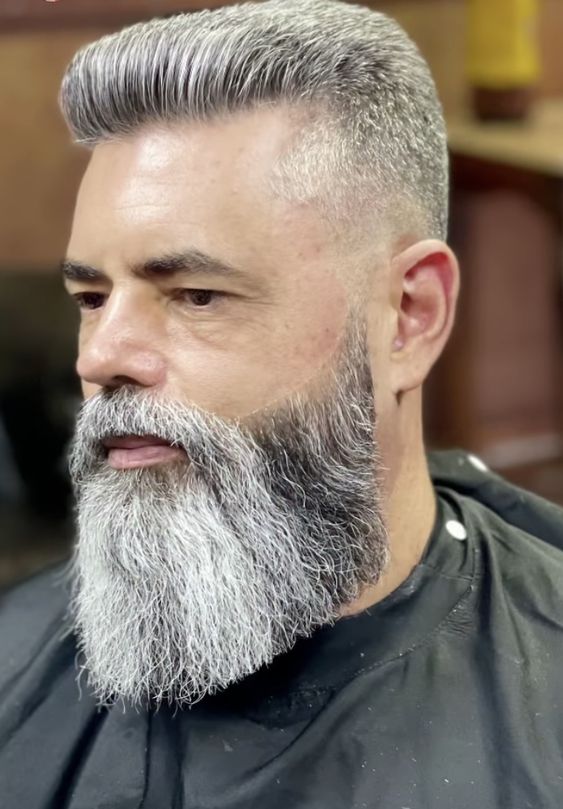 White Beard 18 ideas: Unleash the allure of a silver mustache