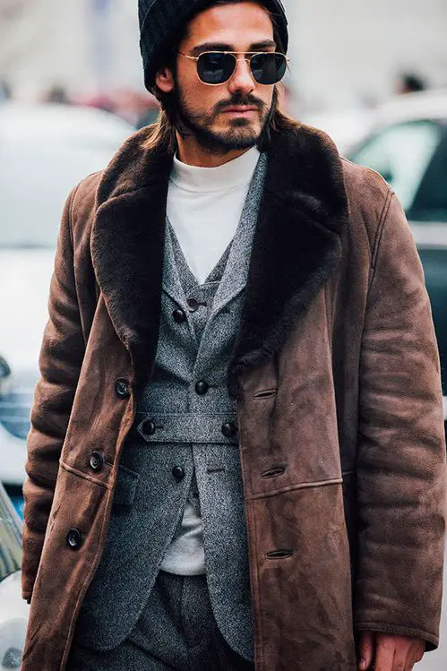 Italian men's winter style 2023 - 2024 16 ideas: Embodying elegance and warmth