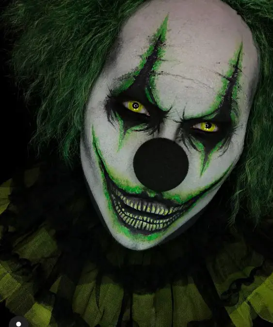 Halloween clown makeup for men - 2023 15 ideas