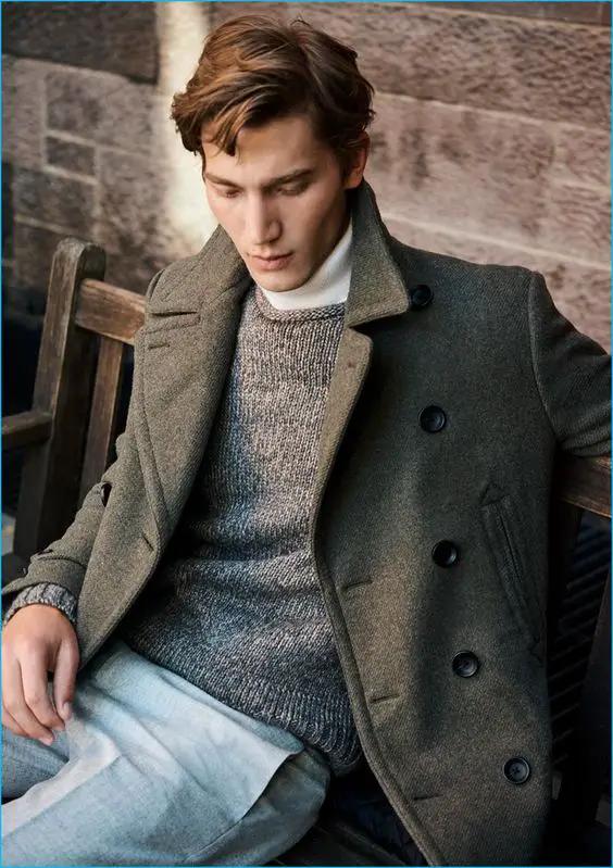 Wool winter outfits for men 2023 - 2024: 20 Stylish ideas for the cold season