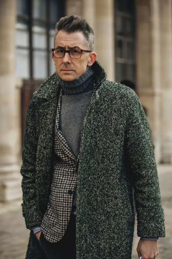 Italian men's winter style 2023 - 2024 16 ideas: Embodying elegance and warmth