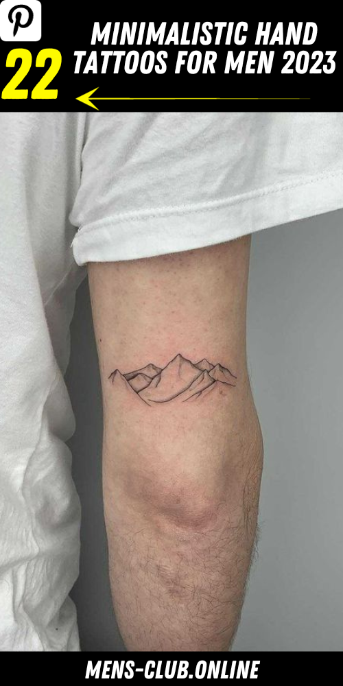 Minimalistic Hand Tattoos: Celebrating Style and Symbolism for Men 2023