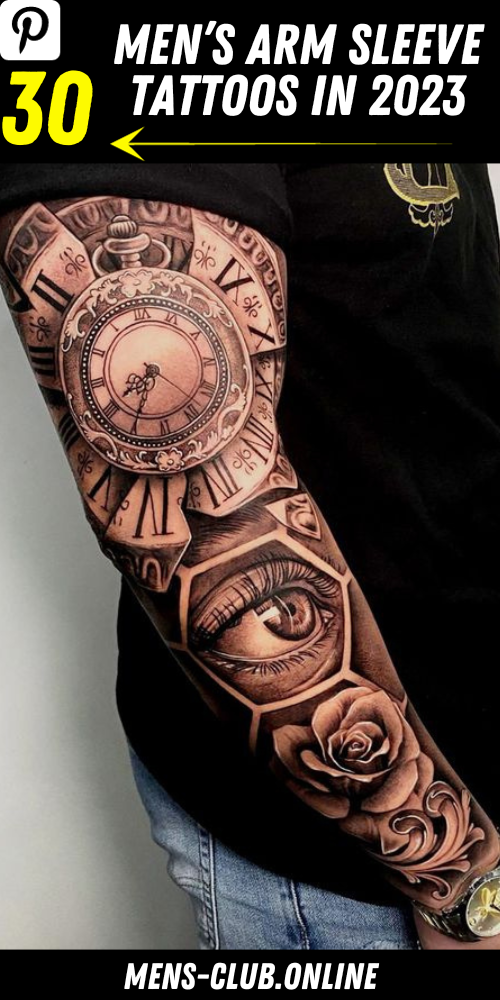 Unveiling the Hottest Trends: Men's Arm Sleeve Tattoos in 2023