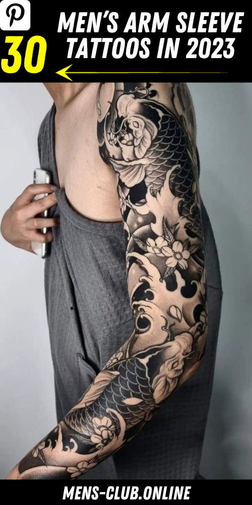 Unveiling the Hottest Trends: Men's Arm Sleeve Tattoos in 2023